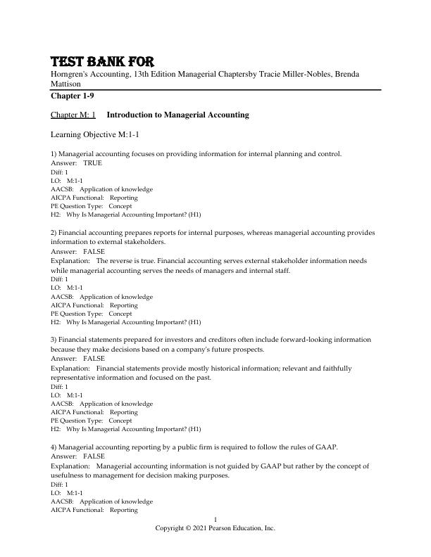 Test Bank for Horngren's Accounting, 13th Edition Managerial Chapters by Tracie Miller-Nobles, Brenda Mattison.pdf