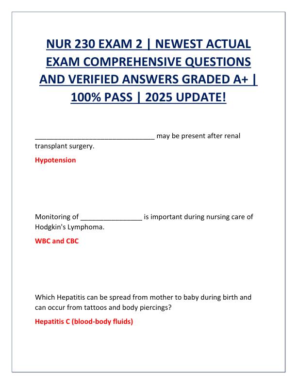 NUR 230 EXAM 2.pdf