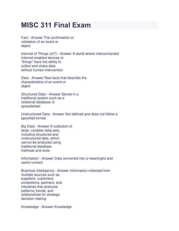 mobile-preview-MISC 311 Final Exam