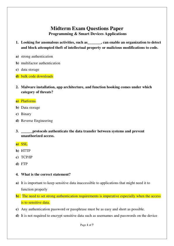 mobile-preview-Midterm Exam Questions Paper Programming & Smart Devices Applications