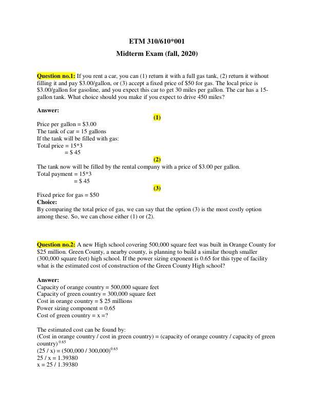 mobile-preview-ETM 310/610*001 Midterm Exam (fall, 2020)