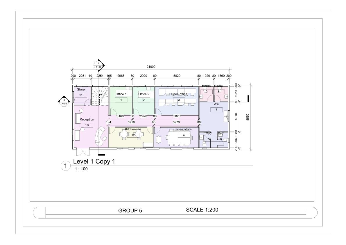 GROUND FLOOR WORKING PLAN