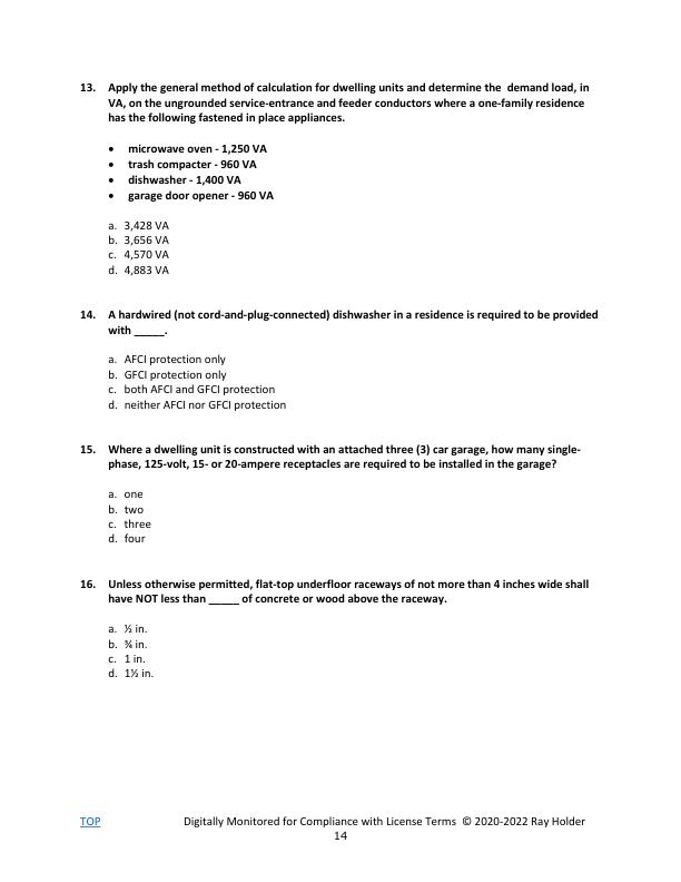 Master Electrician Practice Exams  Based on the 2020 NEC