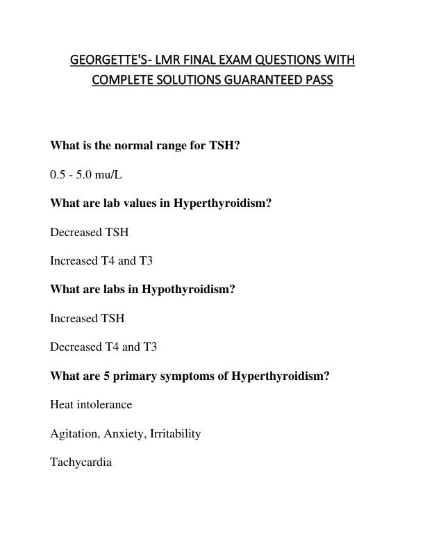 GEORGETTE'S - LMR FINAL EXAM QUESTIONS WITH COMPLETE SOLUTIONS GUARANTEED PASS.pdf