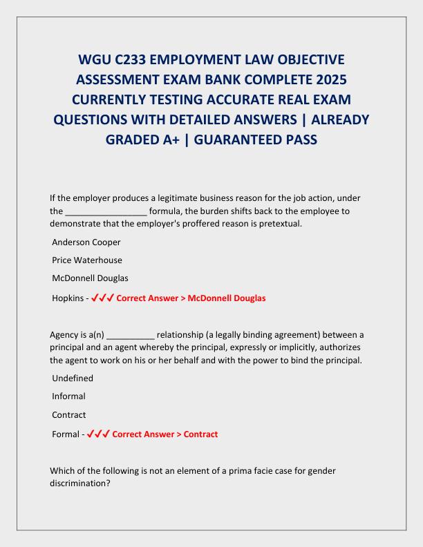 WGU C233