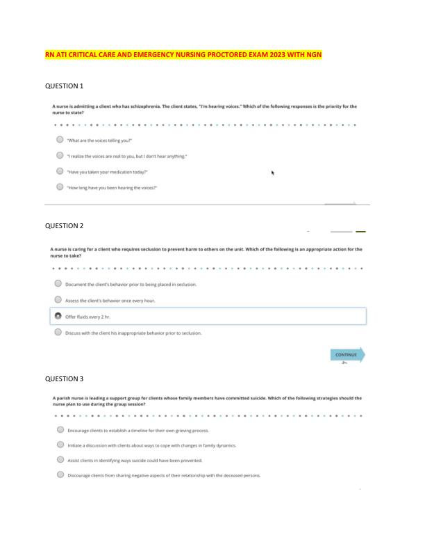 RN ATI CRITICAL CARE AND EMERGENCY NURSING PROCTORED EXAM 2023 WITH NGN (3)
