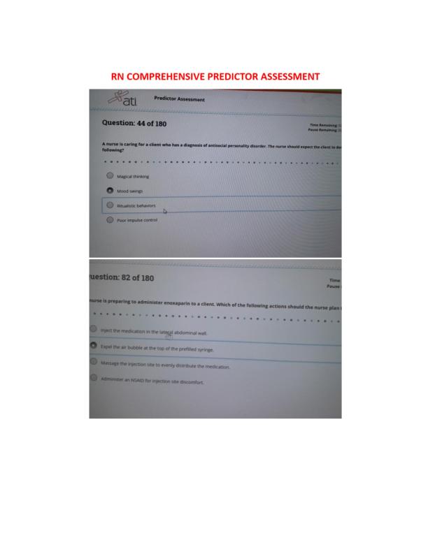 ATI RN Comprehensive
