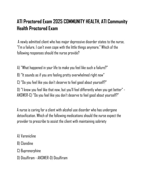 mobile-preview-ATI Proctored Exam 2025 COMMUNITY HEALTH, ATI Community 