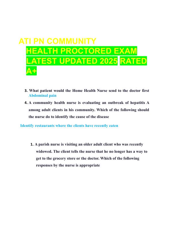 mobile-preview-ATI PN COMMUNITY HEALTH PROCTORED EXAM LATEST UPDATED 2025