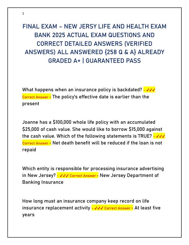 FINAL EXAM