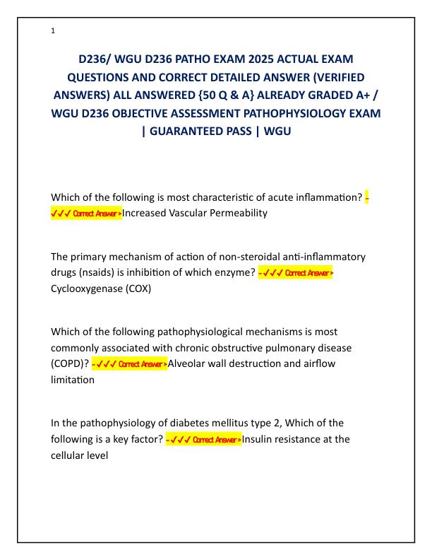 D236 WGU