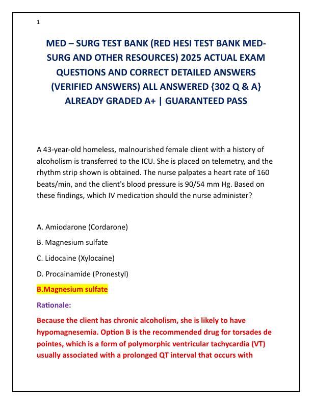 MED-SURG