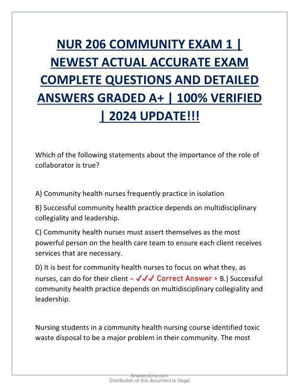 NUR 206 COMMUNITY EXAM 1.pdf