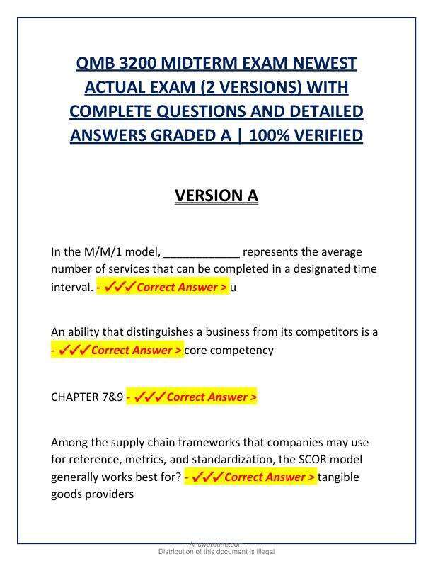 QMB 3200 MIDTERM EXAM NEWEST ACTUAL EXAM.pdf