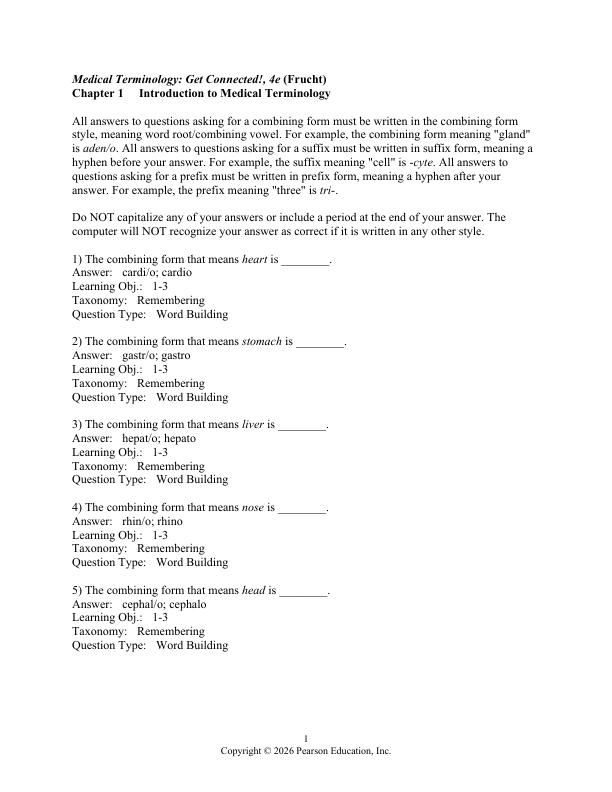 mobile-preview-Test Bank For Medical Terminology Get Connected!, 4th Edition By Suzanne S Frucht