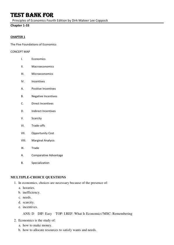 mobile-preview-Test Bank For Principles of Economics Fourth Edition by Dirk Mateer Lee Coppock Chapter 1-33