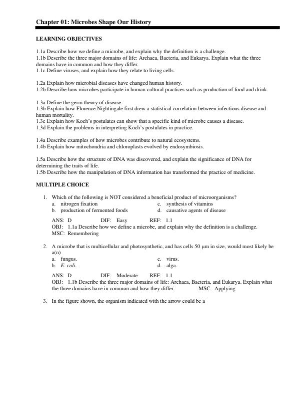 mobile-preview-Test Bank For Microbiology The Human Experience Second Edition  John W. Foster Zarrintaj Aliabadi Joan L. Slonczewski