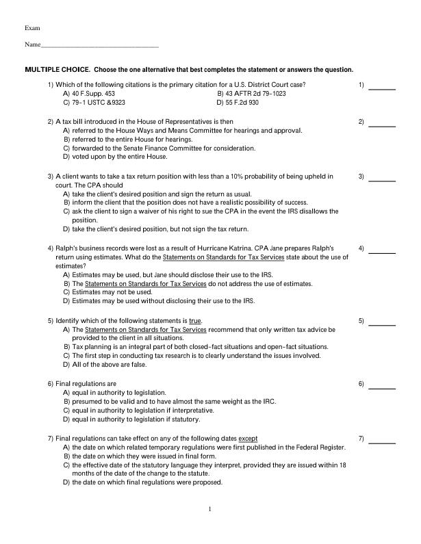 mobile-preview-Test Bank For Pearson's Federal Taxation 2026 Comprehensive, 39th Edition by Luke E. Richardson Mitchell Franklin Chapter 1-15