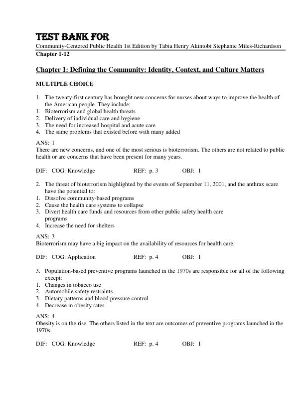 mobile-preview-Test Bank For Community-Centered Public Health 1st Edition by Tabia Henry Akintobi Stephanie Miles-Richardson Chapter 1-12