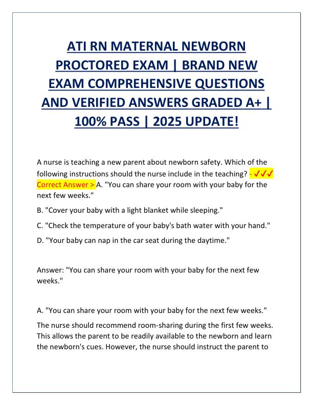 ATI RN MATERNAL NEWBORN PROCTORED EXAM.pdf