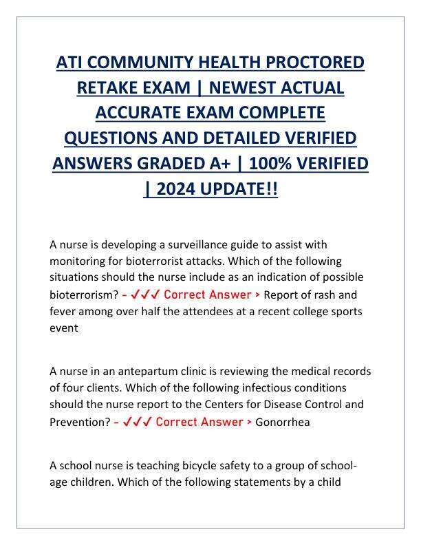 ATI COMMUNITY HEALTH PROCTORED RETAKE EXAM.pdf