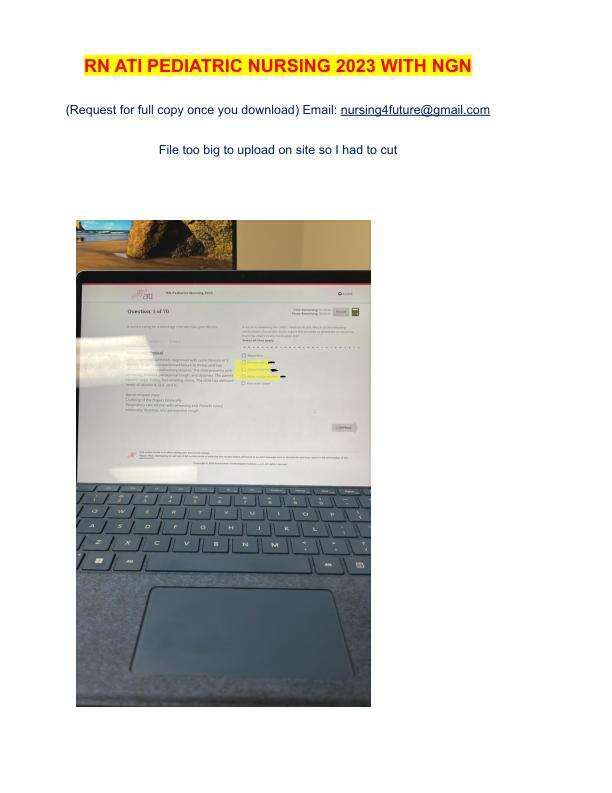 RN ATI PEDIATRIC ASSESSMENT EXAM 2023 NGN Latest Version.pdf