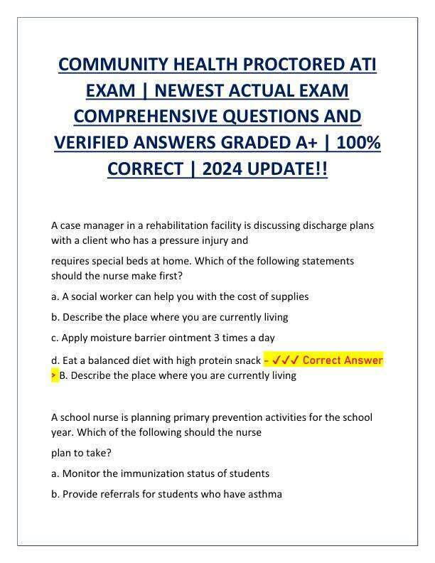 COMMUNITY HEALTH PROCTORED ATI EXAM.pdf