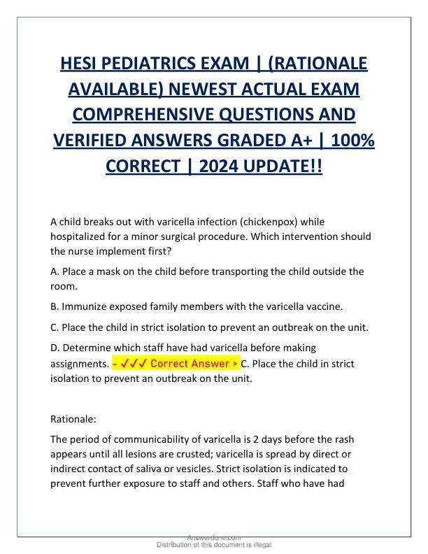 HESI PEDIATRICS EXAM.pdf