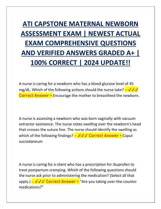 ATI CAPSTONE MATERNAL NEWBORN ASSESSMENT EXAM.pdf