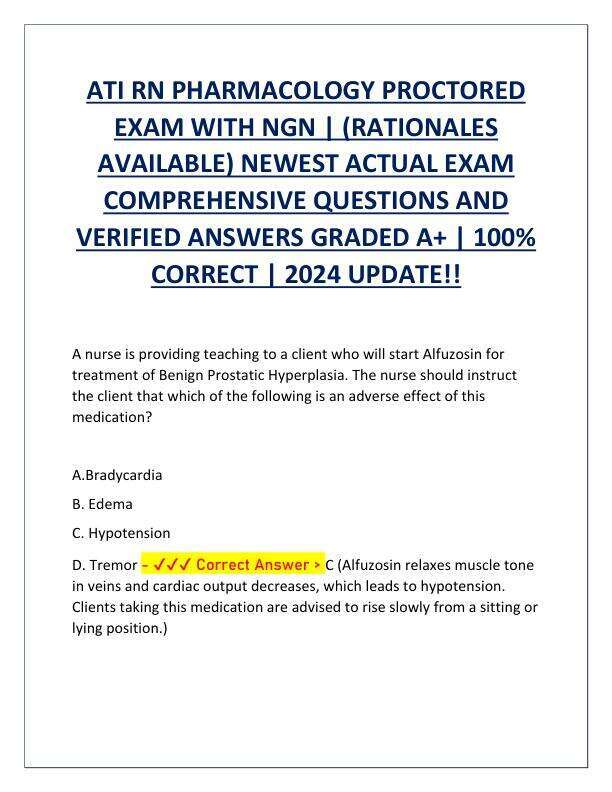 ATI RN PHARMACOLOGY PROCTORED EXAM WITH NGN 2024.pdf