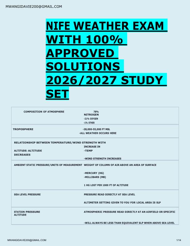 mobile-preview-NIFE WEATHER EXAM  WITH 100%  APPROVED  SOLUTIONS  2026/2027 STUDY  SET 