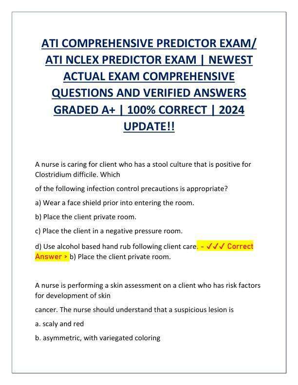 ATI COMPREHENSIVE PREDICTOR EXAM.pdf