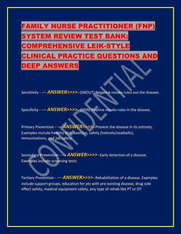 FAMILY NURSE PRACTITIONER 1