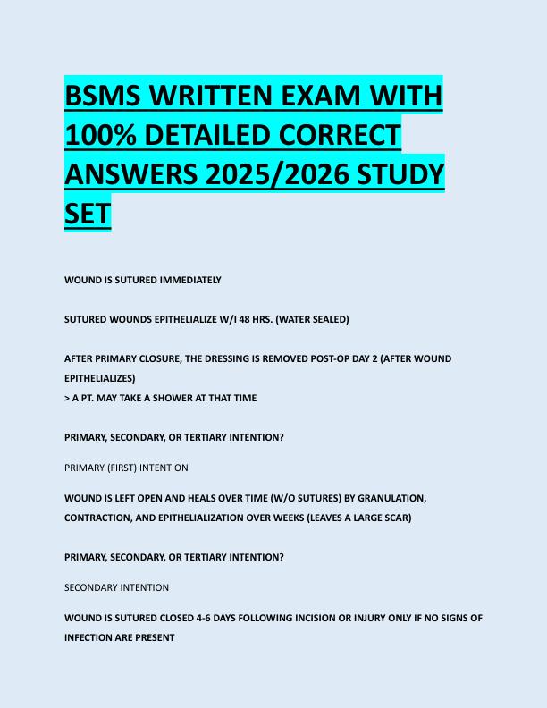 MICROBIO EXAM 1: CH. 1-5  WITH 100% DETAILED  CORRECT ANSWERS 2025/2026  STUDY SET 