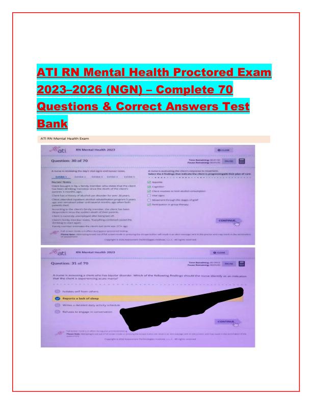 mobile-preview-ATI RN Mental Health Proctored Exam 2023