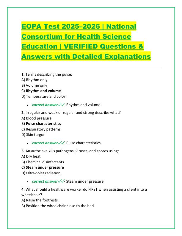 EOPA Test 2025