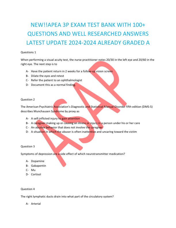 mobile-preview-NEW!!APEA_3P_EXAM_TEST_BANK_WITH_100+_QUESTIONS_AND_WELL_RESEARCHED