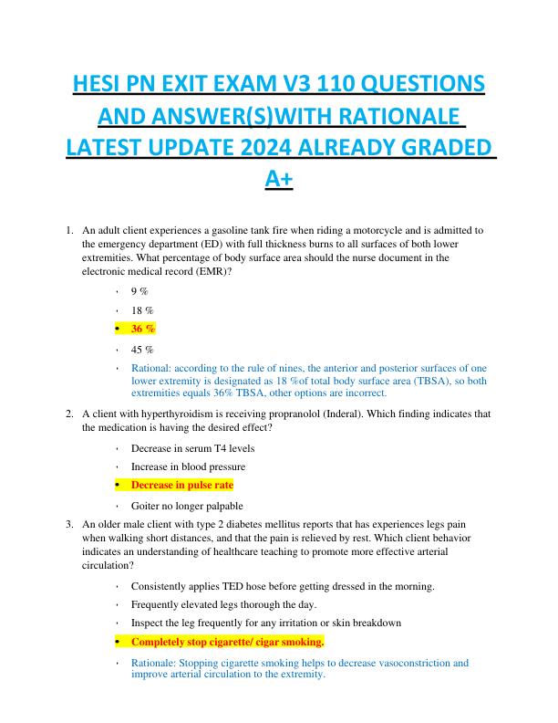 mobile-preview-HESI PN EXIT EXAM V3 110 QUESTIONS