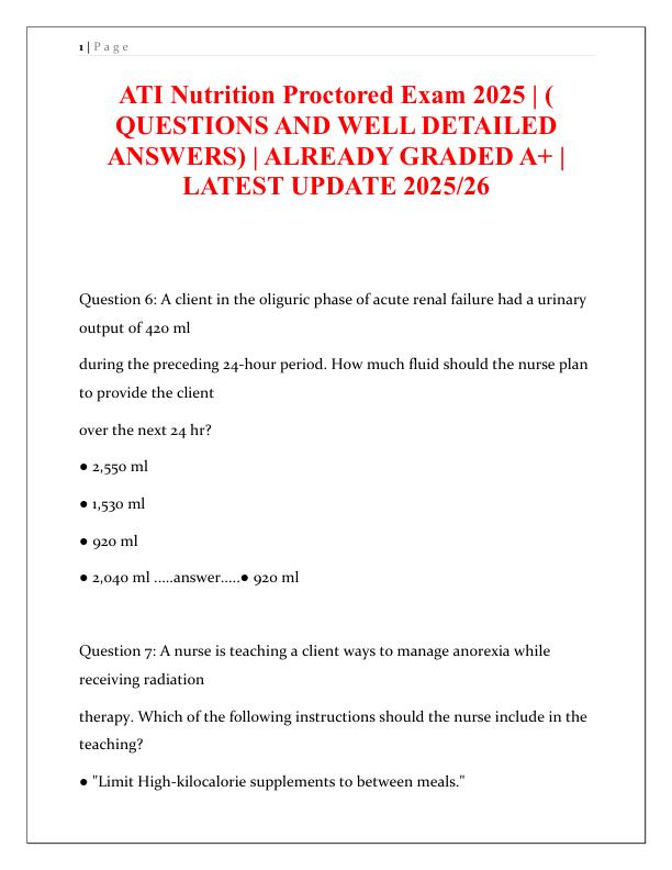 mobile-preview-ATI Nutrition Proctored Exam 2025