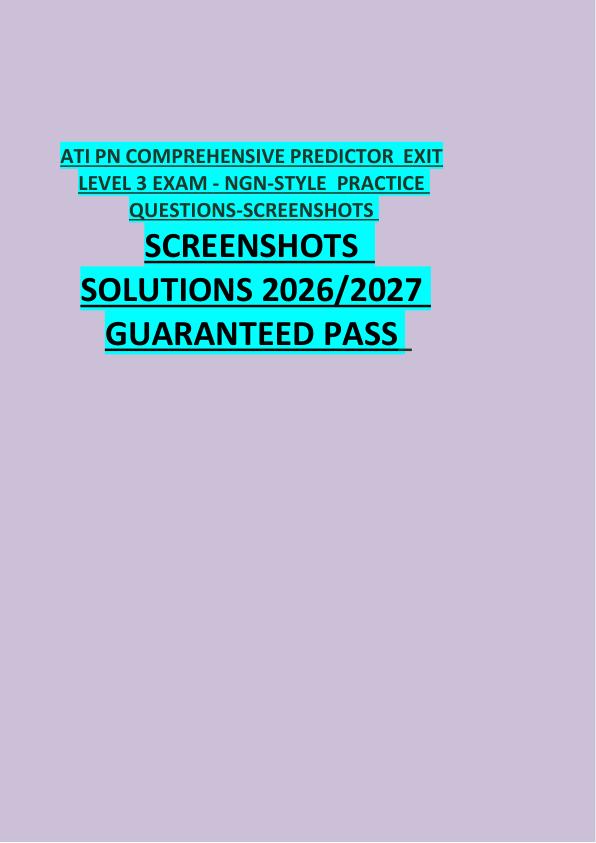 mobile-preview-ATI PN COMPREHENSIVE PREDICTOR  EXIT  LEVEL 3 EXAM - NGN-STYLE  PRACTICE  QUESTIONS-SCREENSHOTS  SCREENSHOTS   SOLUTIONS 2026/2027  GUARANTEED PASS  