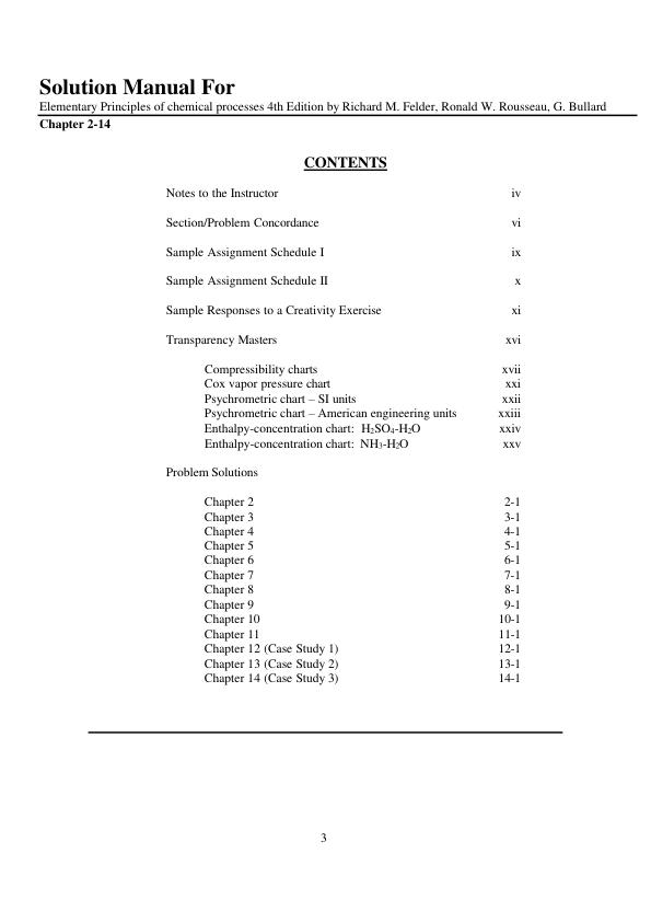 mobile-preview-Solution Manual For Elementary Principles of chemical processes 4th Edition by Richard M. Felder, Ronald W. Rousseau, G. Bullard | Chapter 2-14
