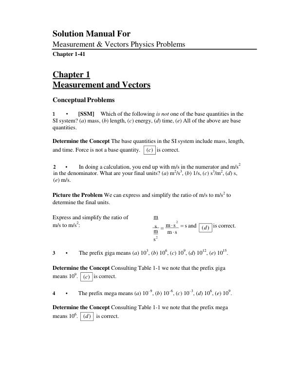 mobile-preview-Solution Manual For Measurement & Vectors Physics Problems Chapter 1-41