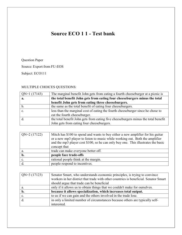mobile-preview-Source ECO 1 1 - Test bank With Complete Solution A+ Guide