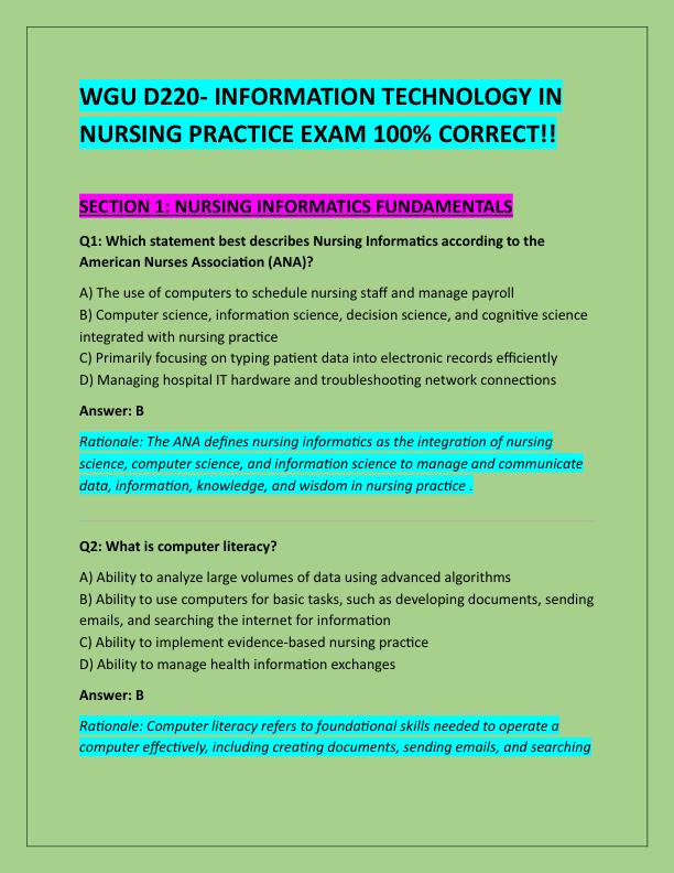 WGU D220