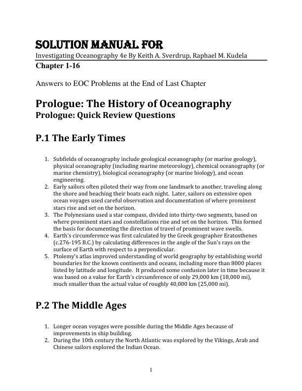 Solution Manual For Investigating Oceanography 4th Edition By Keith A. Sverdrup, Raphael M. Kudela Chapter 1-16.pdf