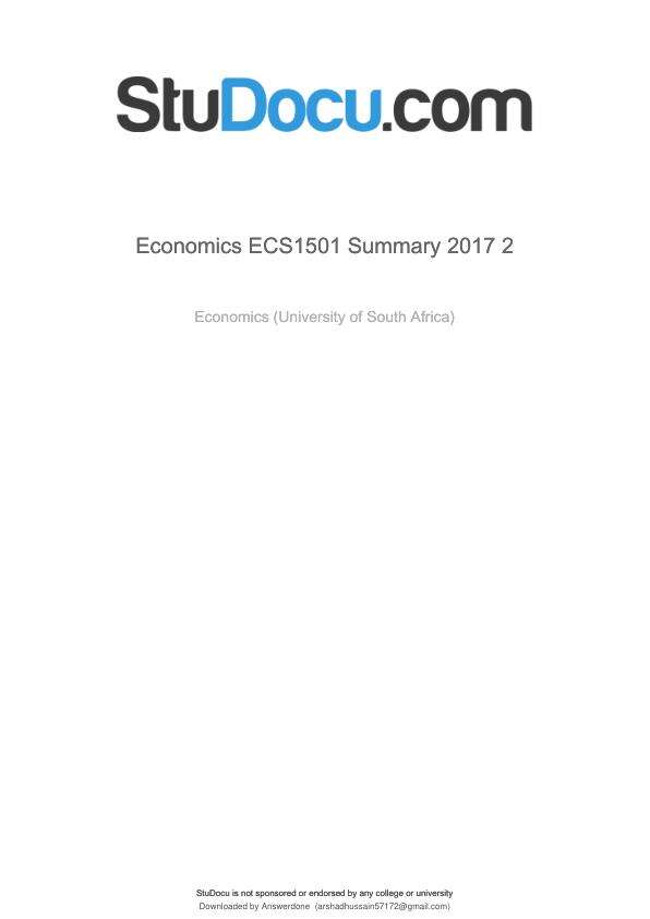 Economics Ecs 1501 Summary.pdf