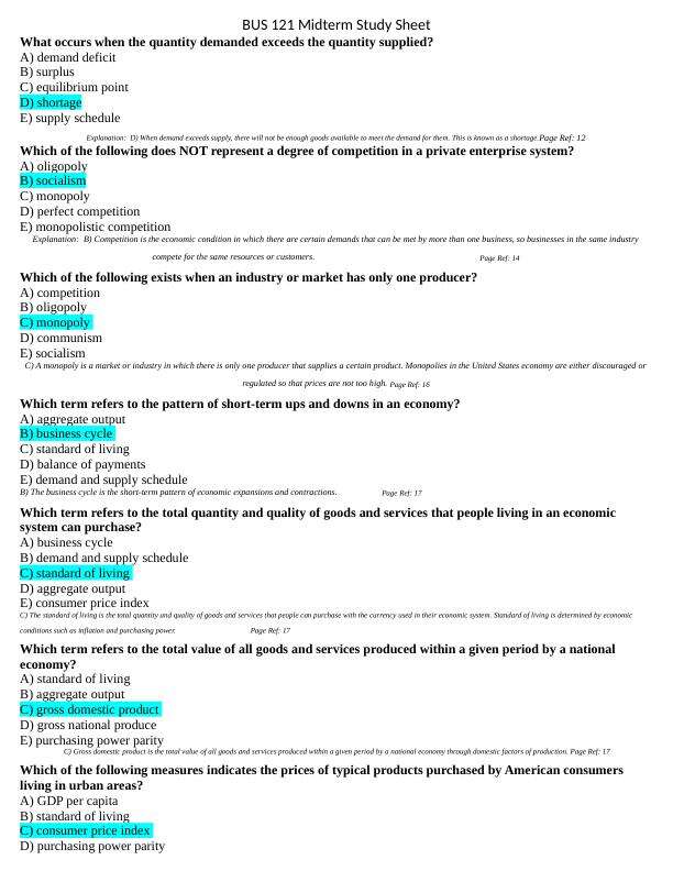 BUS 121 Midterm Study Sheet.pdf