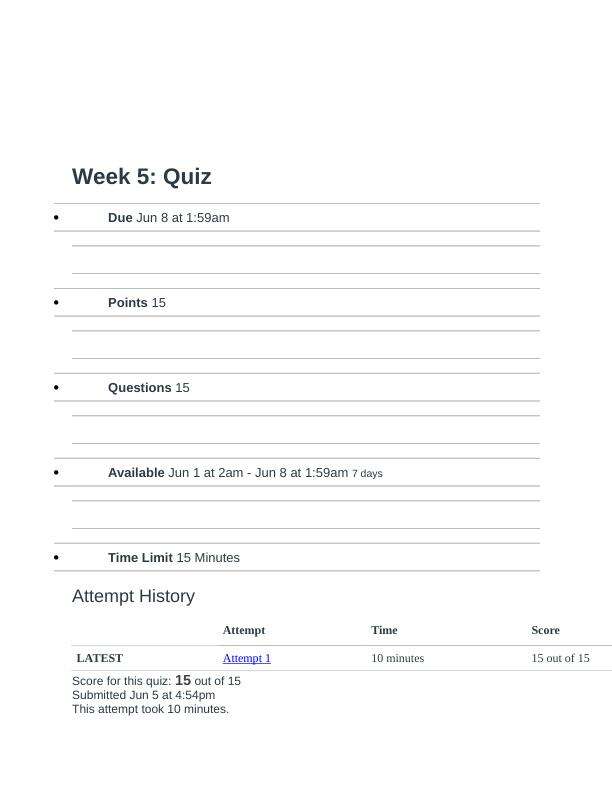 NR511 Week 5 QUIZ (15 Questions & Answers).pdf