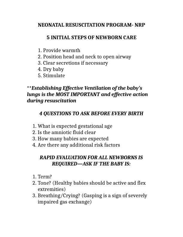 NRP NEONATAL RESUSCITATION PROGRAM 5 INITIAL STEPS OF NEWBORN CARE.pdf