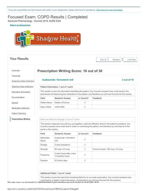 Focused Exam COPD Prescription Writing.pdf